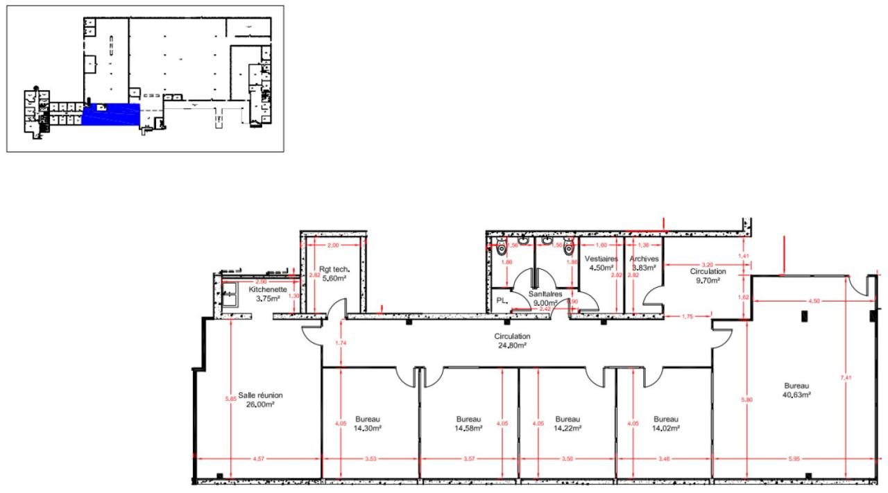 Local d'activité Saint-Étienne-du-Rouvray 2080m² Location local d'activité Saint-Étienne-du-Rouvray Seine-Maritime OLACT2428551 2
